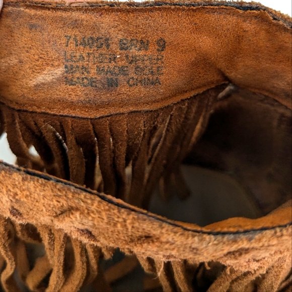 MINNETONKA Fringe Thong Sandals - Picture 6 of 6